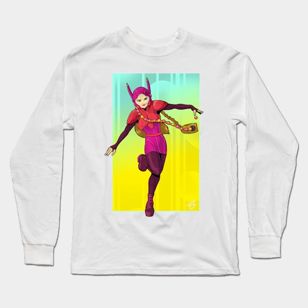 Big Hero Six - Honey Lemon Long Sleeve T-Shirt by taShepard